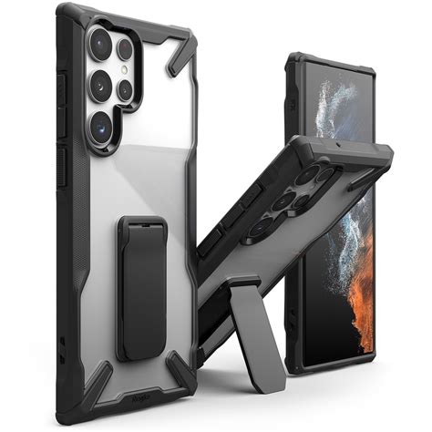 Ringke Fusion X Stand Para Galaxy S22 Ultra Ringke Fusion X Stand