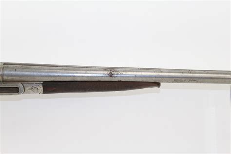 Engraved Belgian Hammer Shotgun C R Antique Ancestry Guns