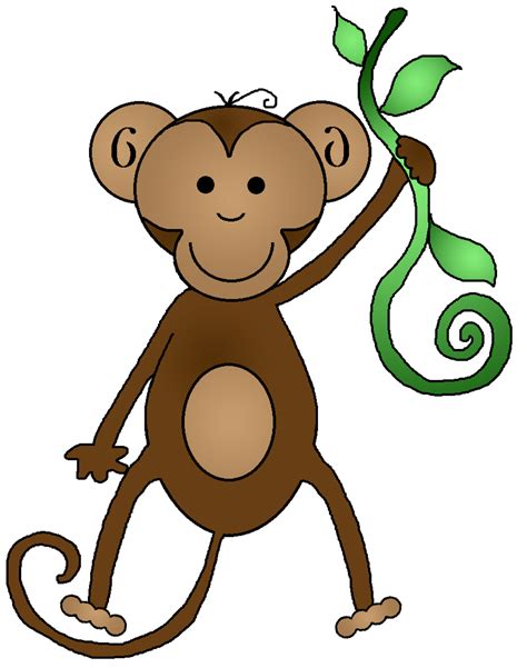 Cartoon Monkey Clip Art Free