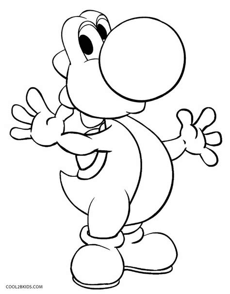 23+ Excellent Picture of Yoshi Coloring Pages - birijus.com