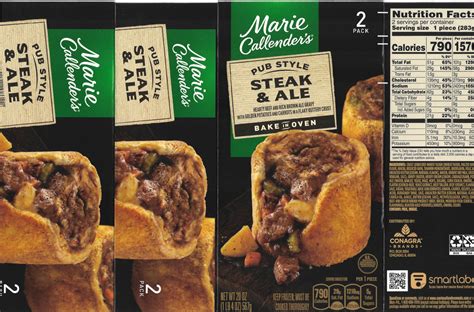 A delicious combination of white meat chicken, carrots, celery and peas in a golden, flaky crust. Consumer complaints spur recall of some Marie Callender's ...