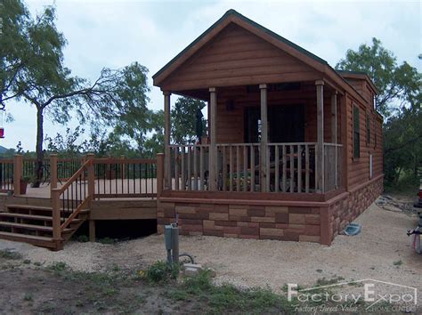 Concrete skirting modular home skirting plastic deck skirting. Cabin with Skirting - Manufactured Home | Cabin with ...