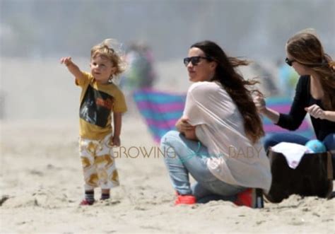 Alanis Morissette Takes Her Son Ever Out For A Day On The Beach In