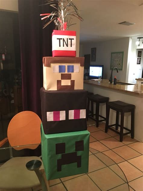 Minecraft Party Decorations Diy Cumpleaños Con Tema De Minecraft
