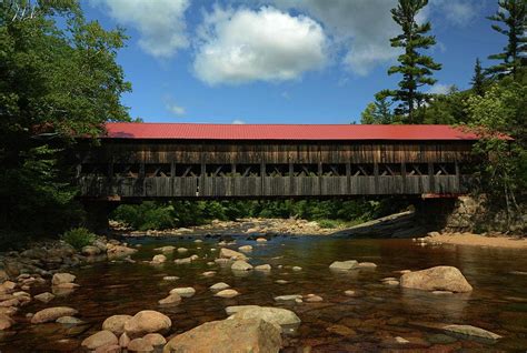 New Hampshires Albany Covered Bridge Photograph By Sherman