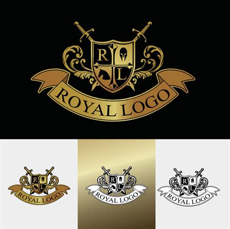 Gold Royal Logo 26620965 Vector Art At Vecteezy