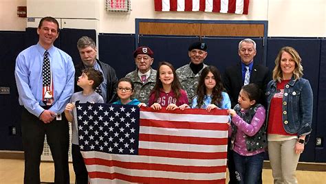 Woodward Elementary Gets A New American Flag News Sports Jobs The