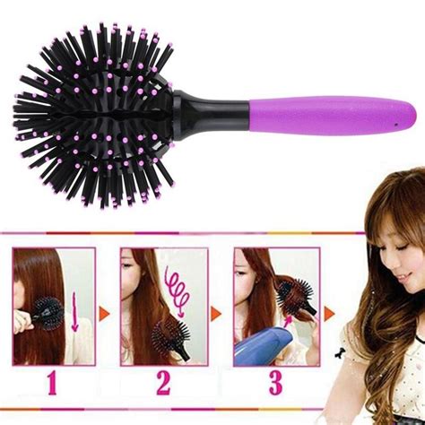 Round Hair Brush Prices And Promotions Dec 2022 Shopee Malaysia Hair Brush Comb 3d Ball