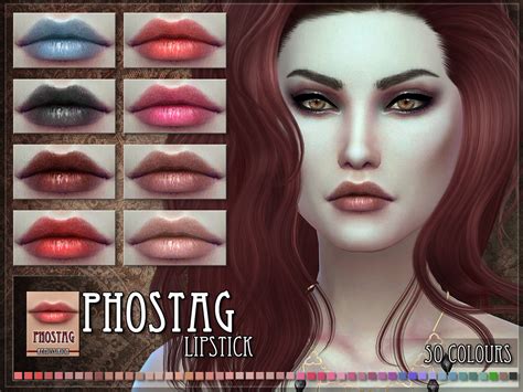 Remussims Phostag Lipstick For Ts4 Natalia Auditore Ts4