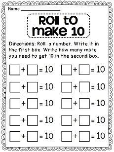 This game can be played on graph paper, but it's much more fun to use students as playing pieces! First Grade Math Unit 3 Addition to 10 | First grade math ...