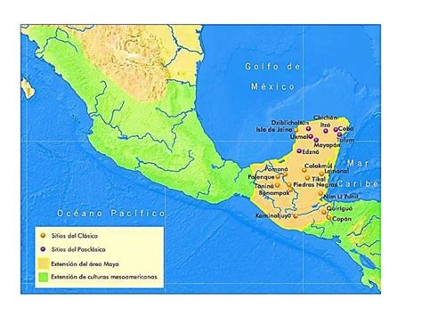 Ubicacion Geografica De Los Mayas
