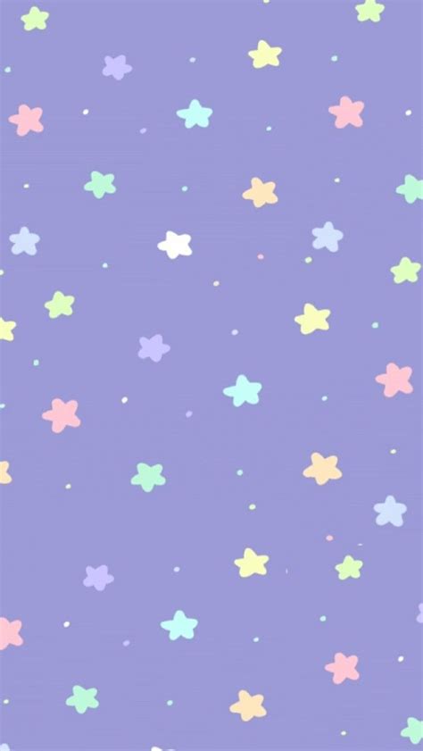 Aesthetic Kawaii Cute Purple Wallpaper Art Scalawag