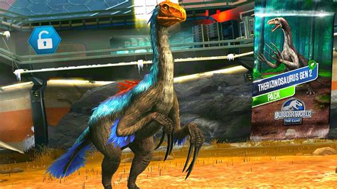 New Therizinosaurus Gen 2 Max X3 Level 40 Super Battle Jurassic World