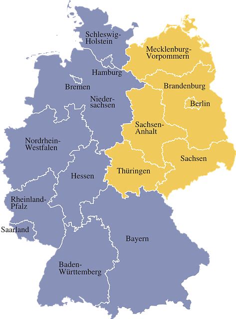The 16 States Of Germany