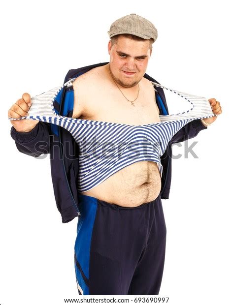 Guy Tearing His Shirt Rips Shirt Stock Photo Edit Now 693690997