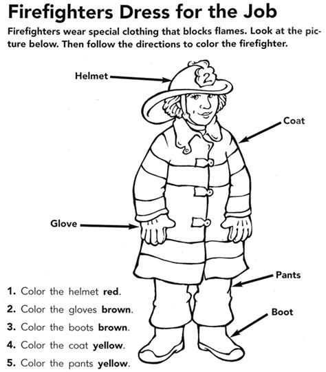 Coloring page with fire man fireman firefighter. #Firefighter coloring page | Fire Safety Week | Pinterest ...