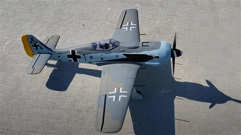 Dynam Focke Wulf Fw 190 V3 1270mm Wingspan Epo Rc Airplane Fixed Wing
