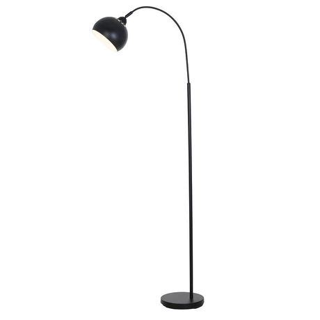 Get the best deals on lamp shades. hometrends Black Arc Floor Lamp with Adjustable Shade And ...