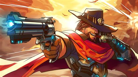 We have an extensive collection of amazing background images carefully chosen by our community. McCree, Overwatch HD Wallpaper & Background • 22971 • Wallur