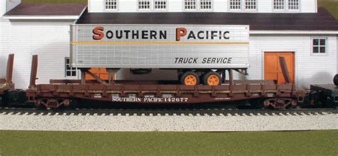 Southern Pacific Sp Flat Car Tofc Nasg