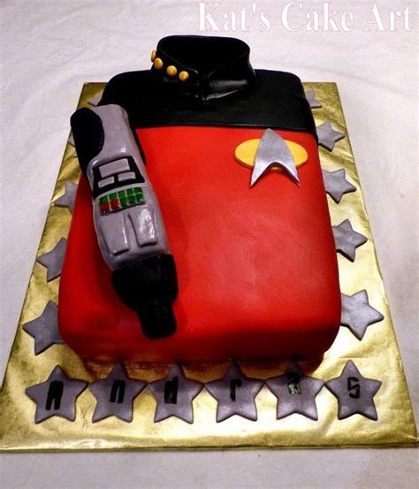 Star Trek Next Gen Birthday Cake Decorated Cake By Cakesdecor