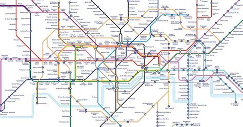 Elizabeth Line London Tube Map Shows How Capitals Underground Will
