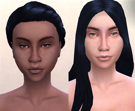 My Sims 4 Blog Gelato Skin A Non Default Skin Overlay