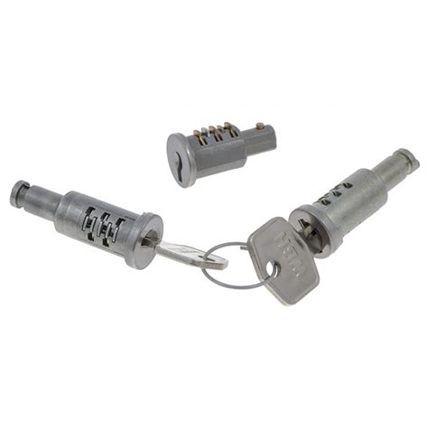 Lock Barrel And Key Set 3 Locks