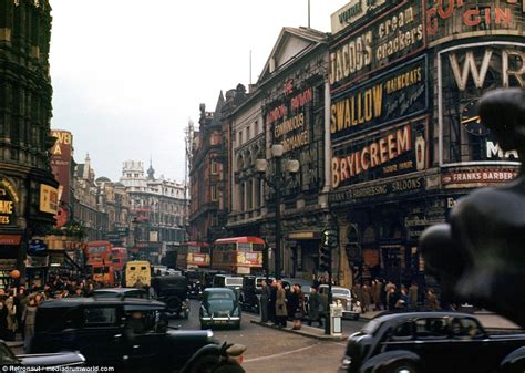 1940s London Revealed In Chalmbers Butterfields Colour Photos Daily