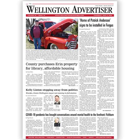May 5th 2022 Wellington Advertiser