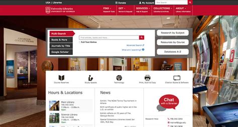 Uga Libraries Website Gets New Look Uga Today