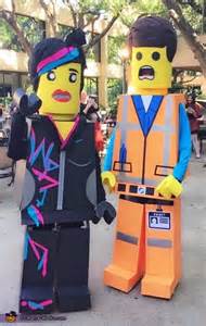 Lego Movie Wyldstyle And Emmet Couple Halloween Costume