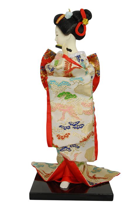 Vintage authentic japanese geisha doll figure wooden stand traditional 19 • $30.00. Authentic Geisha Doll 9 inches: Figure #4 4582192761779 | eBay