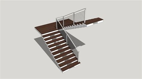 Staircase 20 Steps 3d Warehouse