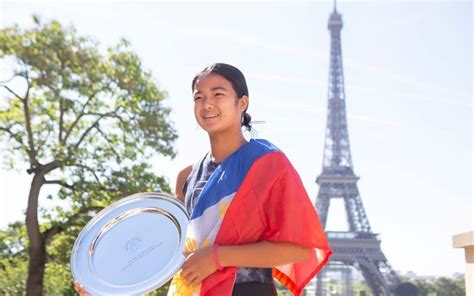 Filipino Tennis Player Alex Eala Wins At The 2021 French Open Metrostyle