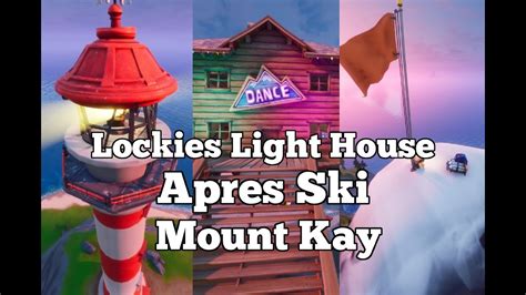 Fortnite Land At Lockiess Light House Apres Ski And Mount Kay Youtube