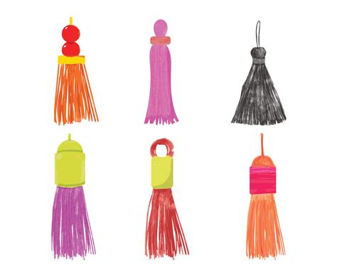 Tassel Vector At Collection Of Tassel Vector Free For Personal Use
