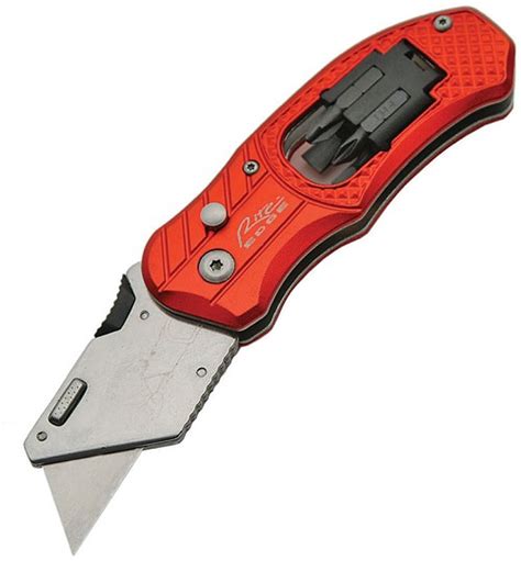 Cn211231 Box Cutter Utility Pocket Knife With Screwdriver