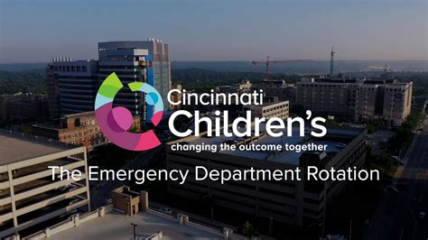 The Emergency Department Rotation At Cincinnati Childrens Featuring