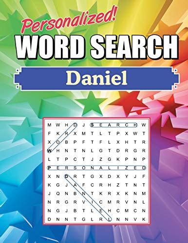 Daniel Word Search Large Print Word Find Puzzles By Ghp Personalized