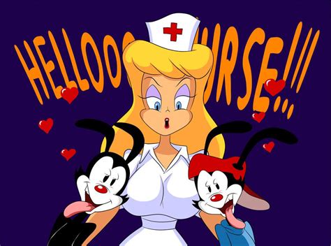 Deviantart More Like Hello Nurse By Andersonicth Animaniacs Hello Nurse Old Cartoon Shows
