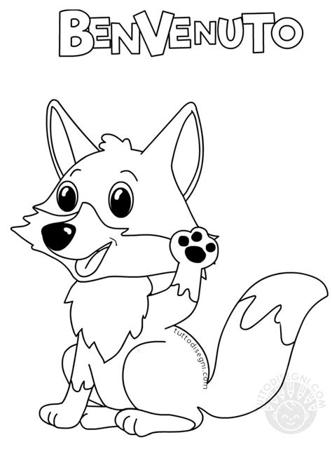 Il cuscino decorativo con disegno exotic è un elemento che imprime carattere ovunque, sia negli ambienti interni che esterni. Disegno Volpe Da Colorare Per Bambini
