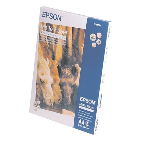 Epson Fotopapier Heavy Weight Format A4 Matt 50 Blatt