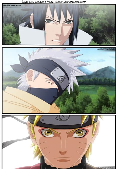 Naruto Sasuke And Kakashi By Montecorp On Deviantart