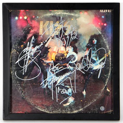 Lot Detail KISS Alive Fully Signed Album