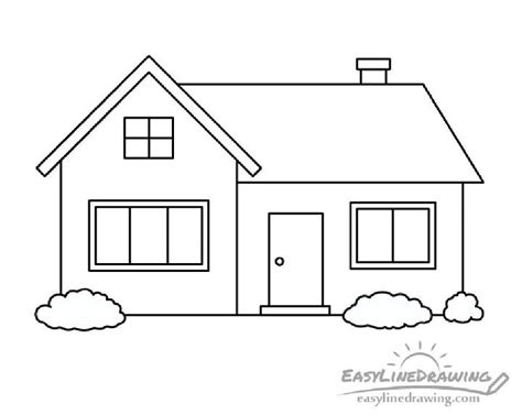25 Easy House Drawing Ideas How To Draw A House 2022