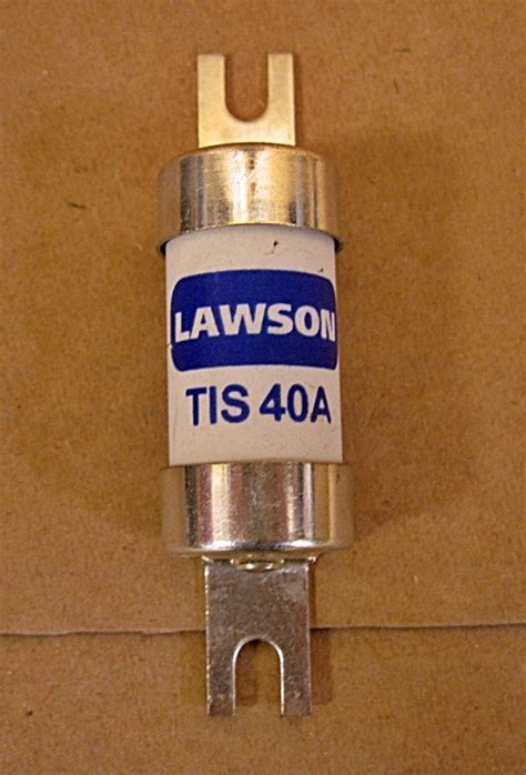 1 X Lawson Tis40 40a Offset Tag Fuse 40 Amp 415v Ac 80ka Ebay