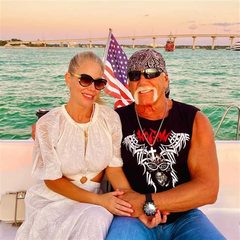 hulk hogan is engaged to sky daily after more than 1 year of dating us weekly