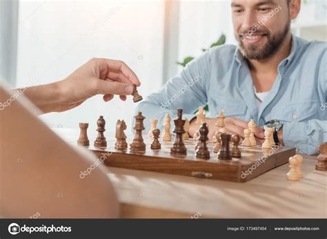 Men Playing Chess — Stock Photo © Igorvetushko 173497454