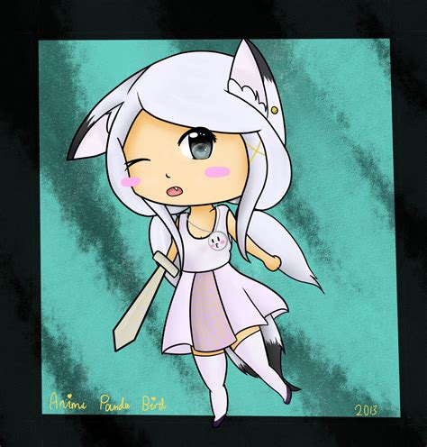 Chibi Fox Girl By Animepandabird On Deviantart